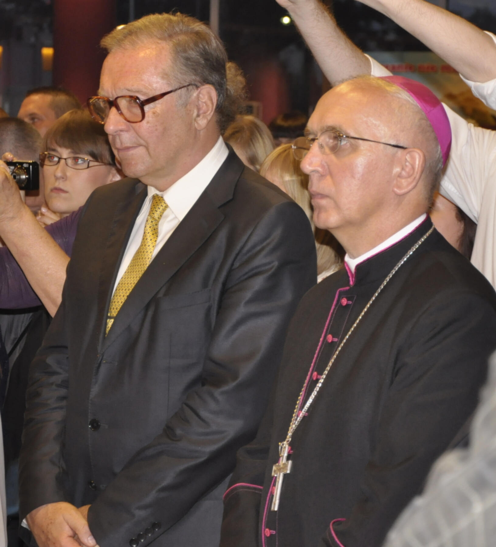 Reż. Krzysztof Zanussi i Biskup Wacław Depo